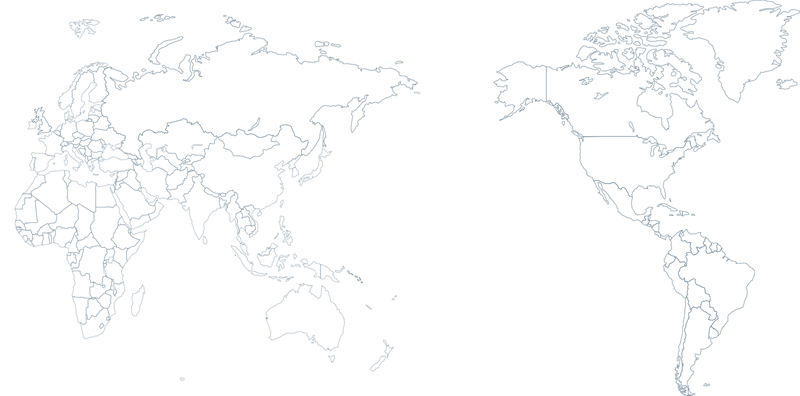 Mapa de expansión global de NBiotech Co., Ltd.: 110 agencias en 64 países en 6 continentes